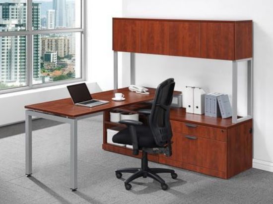 Picture of Premiera Elements/Office Source Variant Collection L Desk w/Hutch