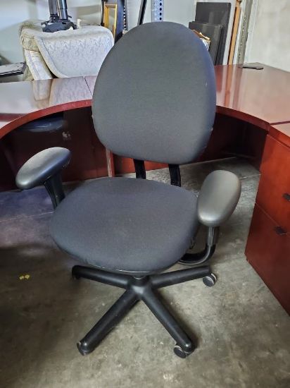 Picture of Steecase Criterion High Back task chair Black