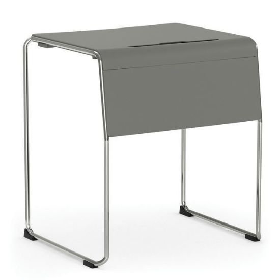 Picture of OfficeSource Mario Collection Student Stackable Desk with Chrome Frame