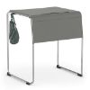 Picture of OfficeSource Mario Collection Student Stackable Desk with Chrome Frame