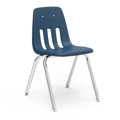 Picture of Virco 9000 Series 4-Leg Stack Classroom Chair - Vented Back - Pkg Qty 4