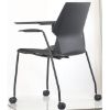 Picture of OfficeSource Scholar Collection Mobile Student Chair with Tablet Arm and Casters