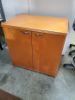 Picture of Rolling Wood Storage Cabinet 36w x 24d x 36h