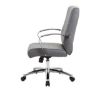 Picture of OfficeSource Studio Collection Mid Back Chair with Chrome Frame