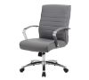 Picture of OfficeSource Studio Collection Mid Back Chair with Chrome Frame