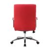 Picture of OfficeSource Studio Collection Mid Back Chair with Chrome Frame