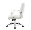 Picture of OfficeSource Studio Collection Mid Back Chair with Chrome Frame