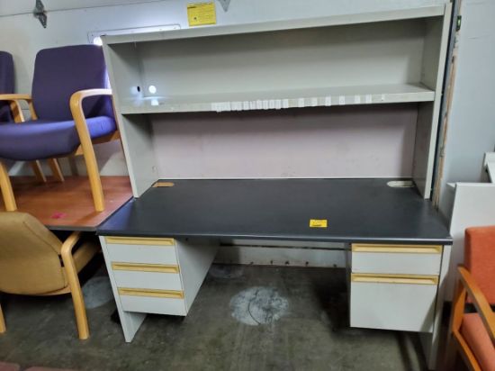 Picture of Hon Desk with hutch  30x66