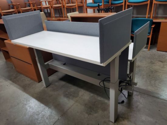 Picture of Herman Miller Renew Sit/Stand Dual Electric Desks 24x60