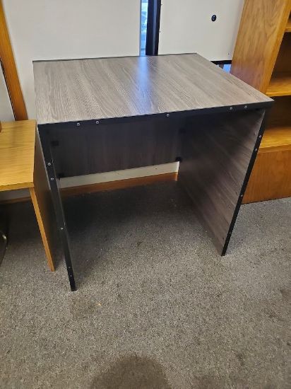 Picture of Grey Table Desk 36w x 29d x 36h