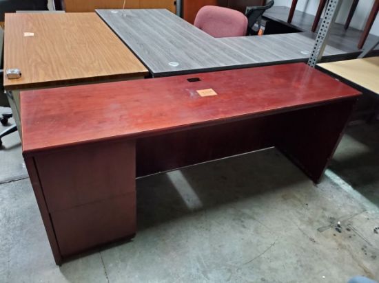 Picture of Cherry 72x20 Desk Credenza