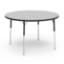 Round classroom activity table with laminate top
