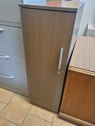 Picture of Herman Miller Laminate Wood Storage Locker – 15"W x 24"D x 45"H