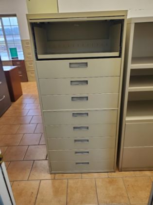 Picture of Card File Cabinet/Tool box 30w x 18d x 65h