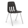 18 inch classroom chair with plastic shell