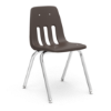18 inch classroom chair with plastic shell