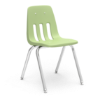 18 inch classroom chair with plastic shell