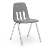 18 inch classroom chair with plastic shell