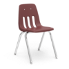 18 inch classroom chair with plastic shell
