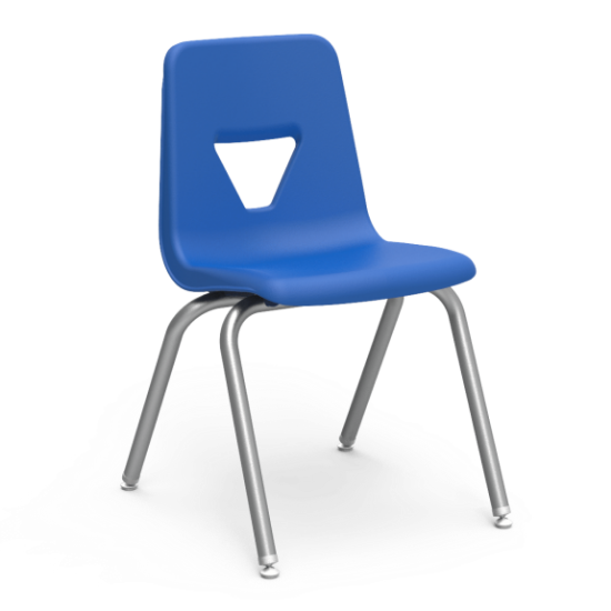 Choice Office Furniture. Virco 2000 Series 4Leg Stack Chair 4 Pack