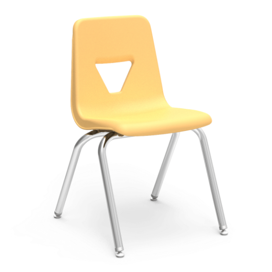 Choice Office Furniture. Virco 2000 Series 4Leg Stack Chair 4 Pack