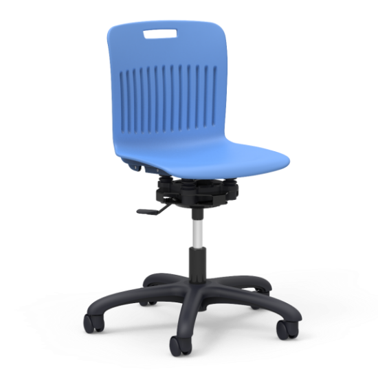 Virco Analogy Series R2M adjustable height mobile task chair