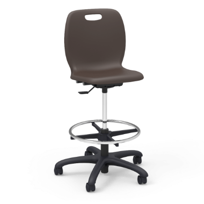 Virco N2 Series mobile lab stool