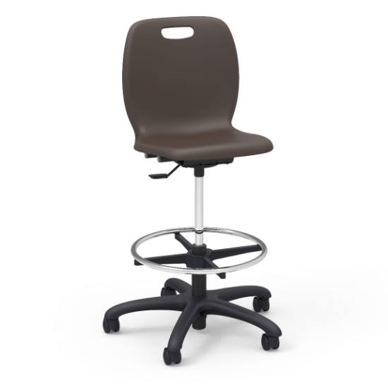 Virco N2 Series mobile lab stool