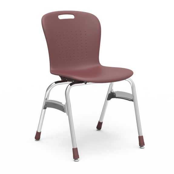 Choice Office Furniture. Virco Sage Series 4Leg Stack Chair 5 pack