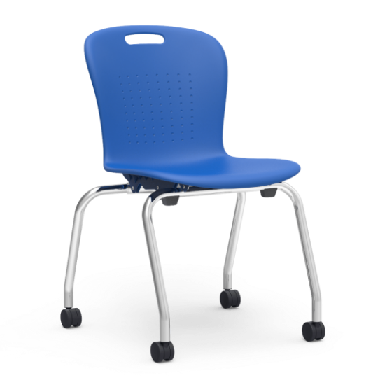 Picture of Virco Sage Series Stacking Caster Chair 4 Pack