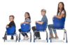 Virco Zuma ergonomic classroom stack chair