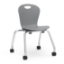 Picture of Virco ZUMA Series Stacking Caster Chair 4 Pack