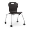 Virco ZUMA rolling classroom chair with casters