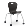 Picture of Virco ZUMA Series Stacking Caster Chair 4 Pack