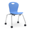 Virco ZUMA rolling classroom chair with casters