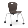Picture of Virco ZUMA Series Stacking Caster Chair 4 Pack