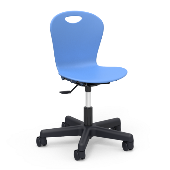 Virco ZUMA classroom task chair with casters