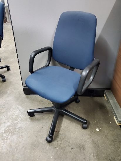 Picture of Blue High Back Task Chair