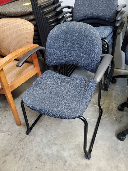 Picture of Blue Stacking Guest Chair
