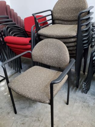 Picture of Tan Stacking Guest Chair
