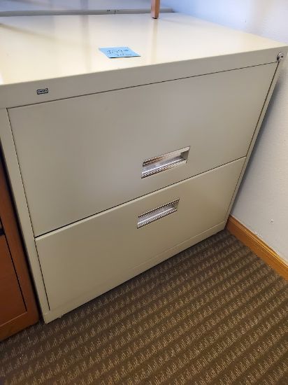 Picture of Hon 2dr 30" Lateral File Putty locking with key