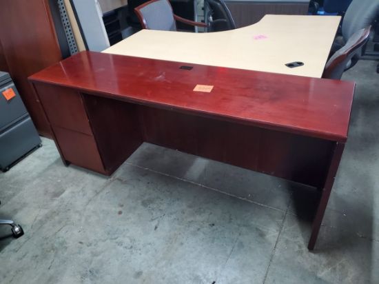 Cherry wood on sale office credenza