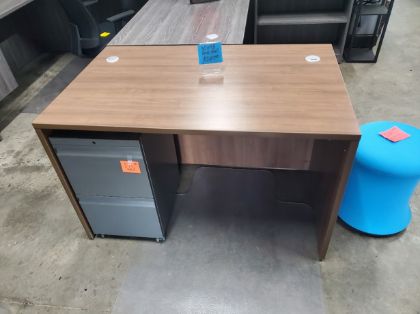 Picture of 30" x 48" Desk – Modern Walnut | New In-Box Overstock