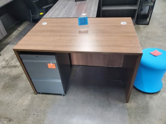 Picture of 30x48 Desk Modern Walnut