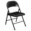 Picture of OfficeSource Steel Folding Chairs Steel Folding Chairs (4 Pack)