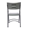 Picture of OfficeSource | Blow Molded Folding Chairs | Plastic Blow-Molded Folding Chair (4 Pack)