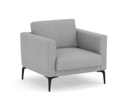 Picture of CLUB CHAIR GRAY FABRIC