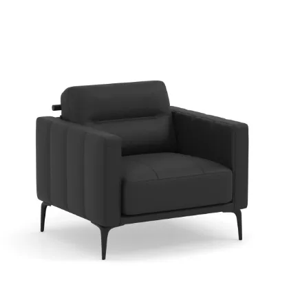 Picture of CLUB CHAIR BLACK VINYL
