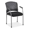 Picture of ARC STACK CHAIR W/ARMS BLACK/CHARCOAL FRAME
