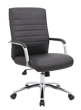 Picture of EXECUTIVE CONFERENCE CHAIR BLACK/CHROME